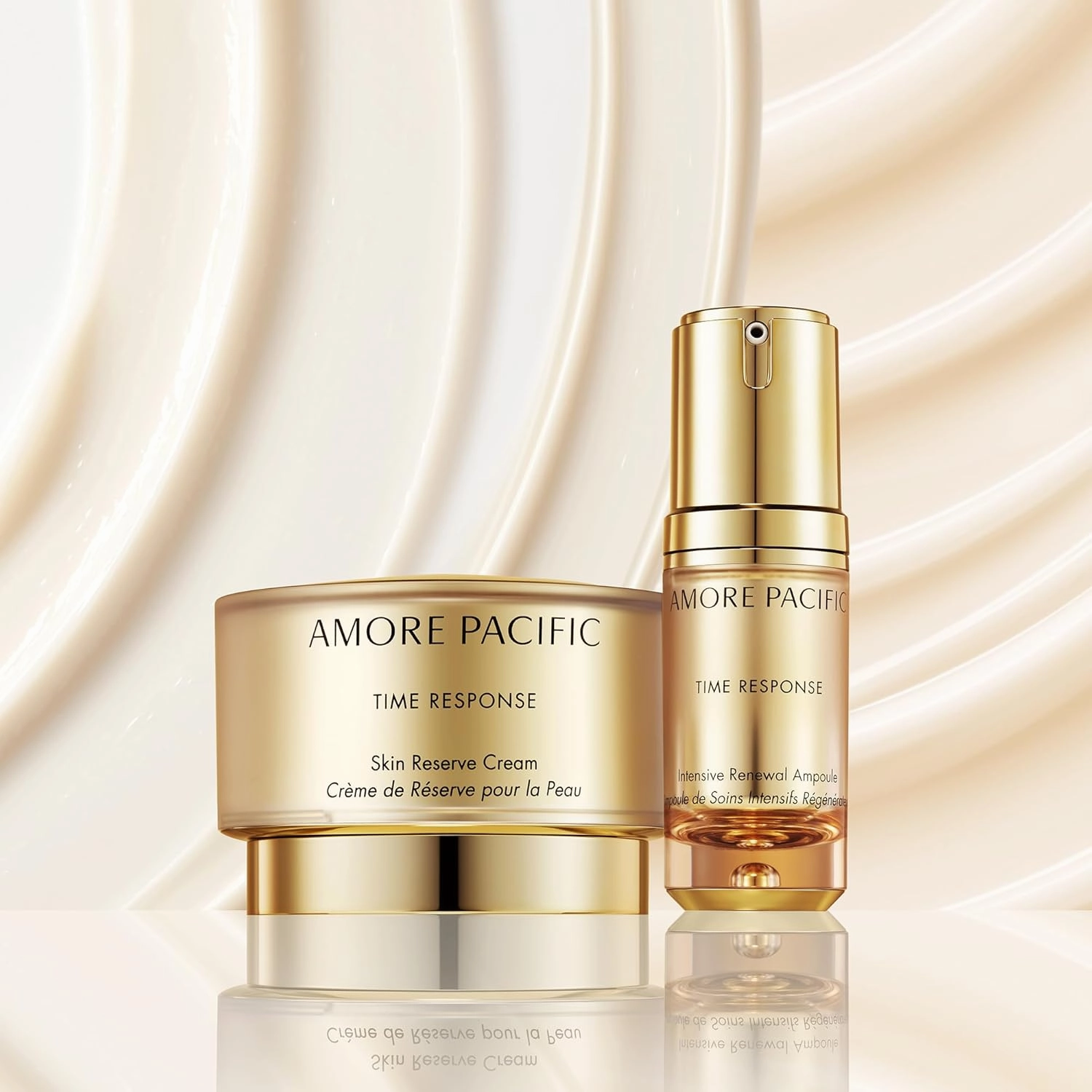 AMOREPACIFIC Time Response Skin Reserve Gel Cream | Korean Face Moisturizer with Green Tea & Niacinamide