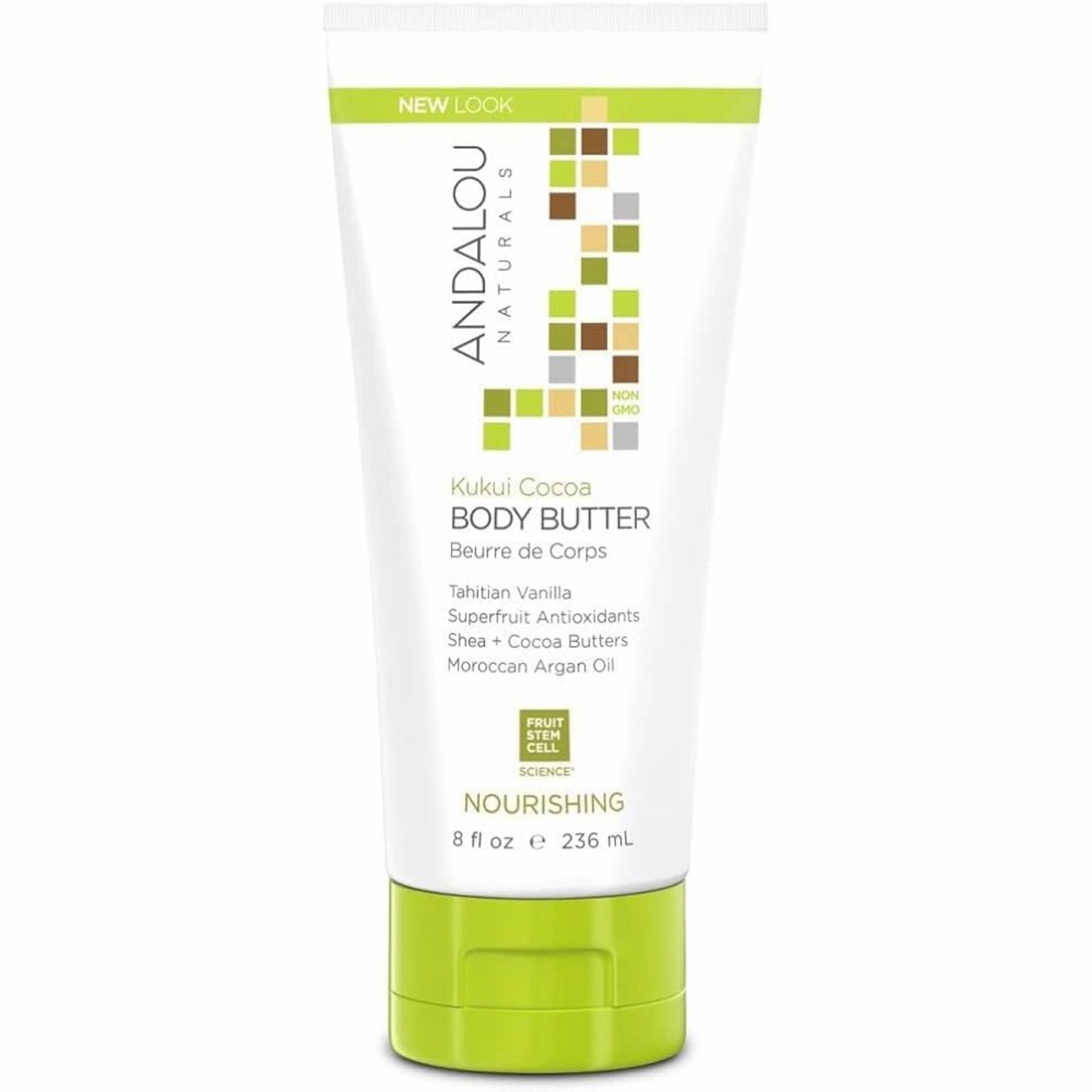 Andalou Kukui Cocoa Nourishing Body Butter 236ml