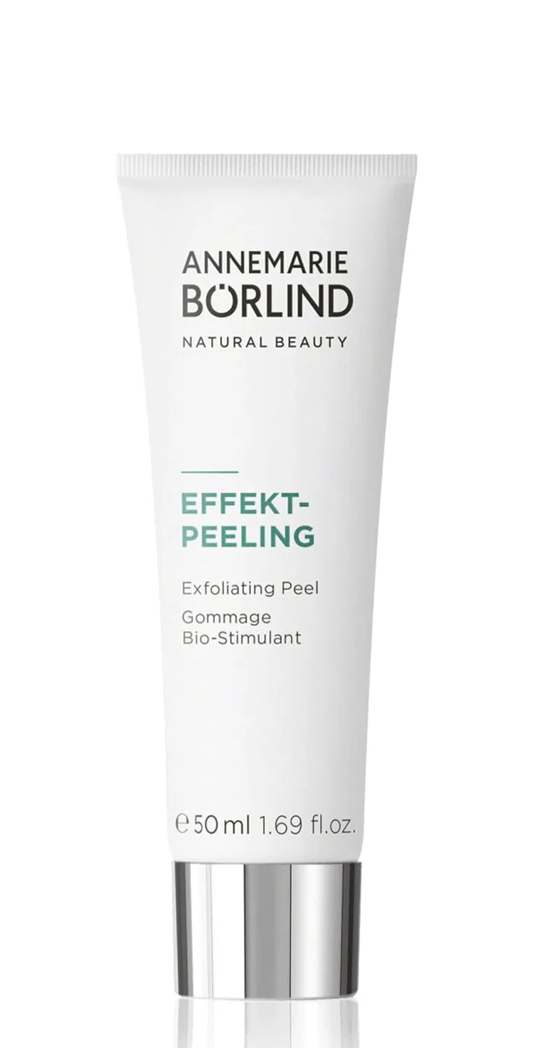 ANNEMARIE BÖRLIND – Exfoliating Peel – Facial Exfoliant With Natural Jojoba Wax Pearls (No Microplastics) And Organic Shea Butter For Clear And Nourished Skin – 1.69 Oz
