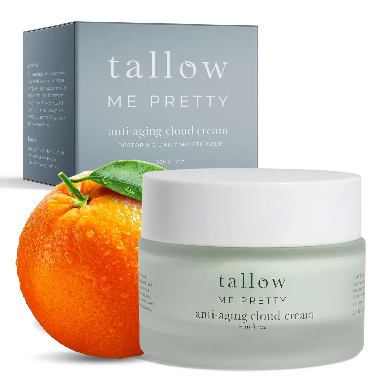 Anti-Aging Cloud Cream, Powerful Anti Aging Face Cream for Women, Minimizes Visible Aging, Improves Overall Texture & Boosts Skin Elasticity, Powered by Essential Fatty Acids, 1.7 Oz