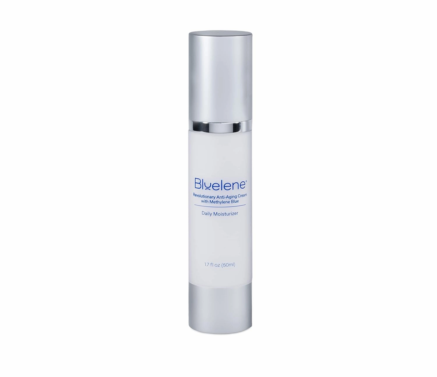 Anti Aging Daily Moisturizer, Revolutionary Anti Wrinkle Face Cream with Methylene Blue (50ml) (1.7 Fl Oz). Suitable for Sensitive Skin.