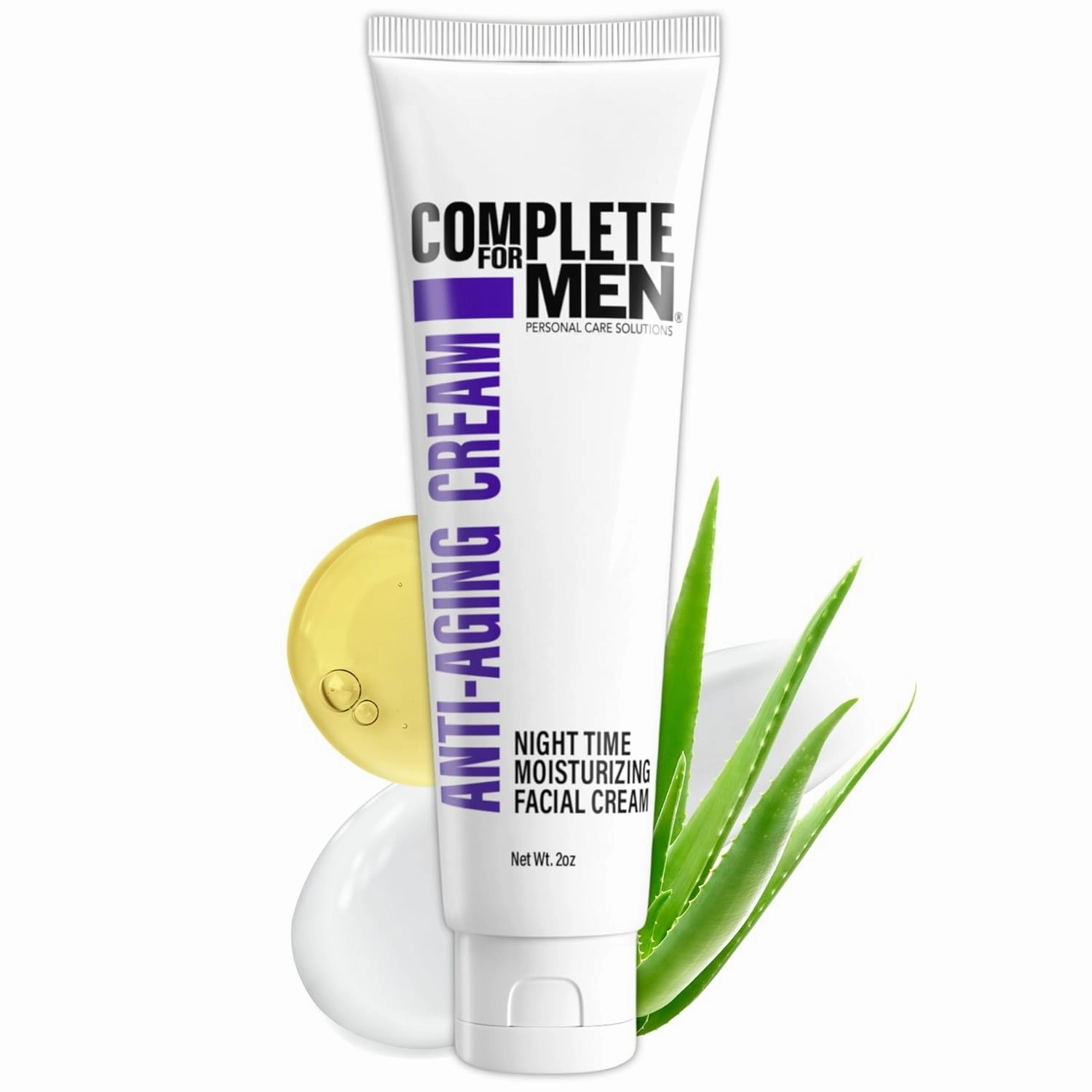 Anti-Aging Face Cream for Men, Night Cream Anti-Aging Face Moisturizer: For Fine Lines, Repair and Protect, Anti Wrinkle Face Cream, Natural Mens Anti-Aging Treatment and Skin Care