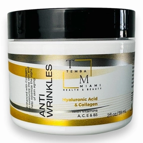 ANTI-WRINKLE FACE CREAM & MOISTURIZER with HYALURONIC ACID/Anti Aging Face Cream for ALL SKIN TYPES/with COLLAGEN & SHEA BUTTER/ 2 FL oz/473 ml.