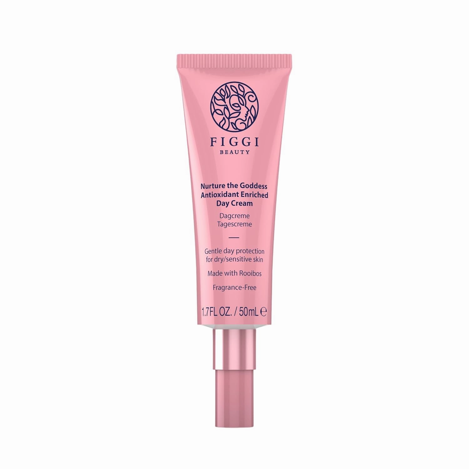 Antioxidant Face Moisturizer 50ml | Nurture the Goddess Moisturizer Face Cream | Day Cream Formulated for Anxious & Sensitive Skin | Vegan & Cruelty Free |