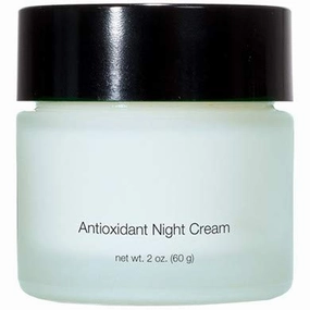 Antioxidant Night Cream All Skin Types, Hydrates Smooths, Nighttime moisturizer 2 oz