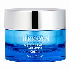 Aqua Recharge 24H Moist Cream, 1.69 fl.oz. (50ml) - Korean Face Moisturizer, K Beauty, Hydrating cream, Hyaluronic acid, Biotics Intense Moisturizer