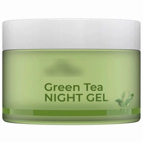 Ara.vi Organic Green Tea Night Gel Moisturizer - For Overnight Hydration - For Anti-Aging Oil Free Gel Moisturizer -For Men & Women - 50 gm
