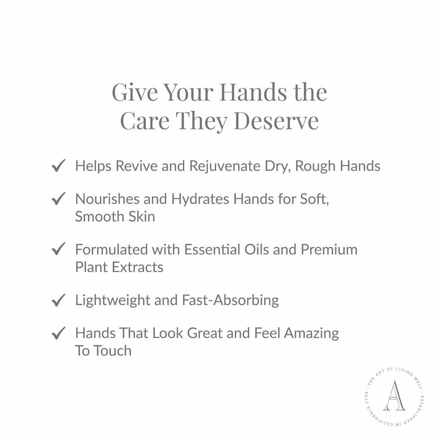 Archipelago Botanicals Botanico de Havana Hand Crème, Rich and Lightly Scented Hand Lotion for Dry Skin, Cuticles and Rough Spots, Premium Plant Extracts (3.2 oz)