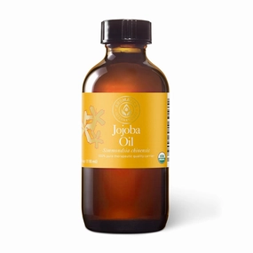 Aromatics International Jojoba Oil 4 fl oz – 100% Pure, Cold-Pressed, Unrefined, Natural Moisturizer for Skin, Hair, and DIY Beauty Products
