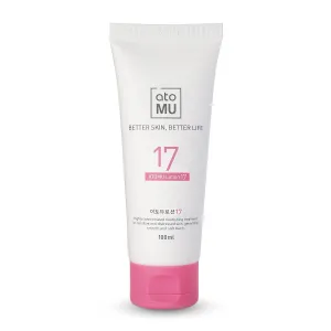 ATOMU Facial Moisturizing Lotion 17 Ultimate Moisture - Hydrating Face Moisturizer for 24hrs with Advanced Hyaluronic Acid 3.38 fl oz