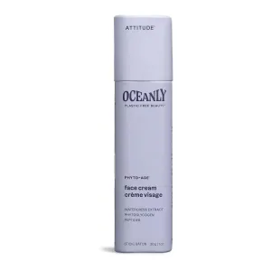 ATTITUDE Oceanly Face Cream Stick, EWG Verified, Plastic-free, Plant and Mineral-Based Ingredients, Vegan and Cruelty-free Beauty Products, PHYTO AGE, Unscented, 1 Ounce
