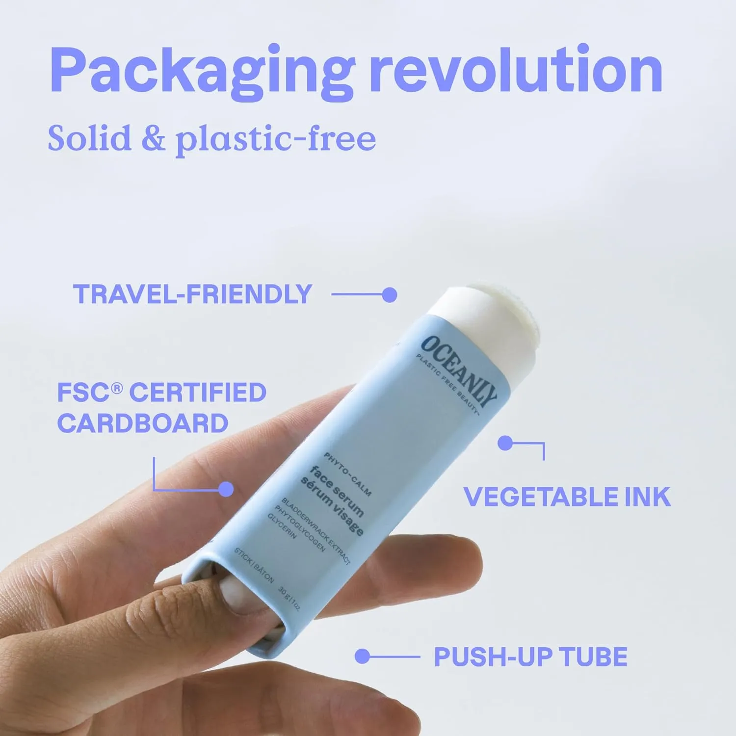ATTITUDE Oceanly Face Cream Stick, EWG Verified, Plastic-free, Plant and Mineral-Based Ingredients, Vegan and Cruelty-free Beauty Products, PHYTO AGE, Unscented, 1 Ounce