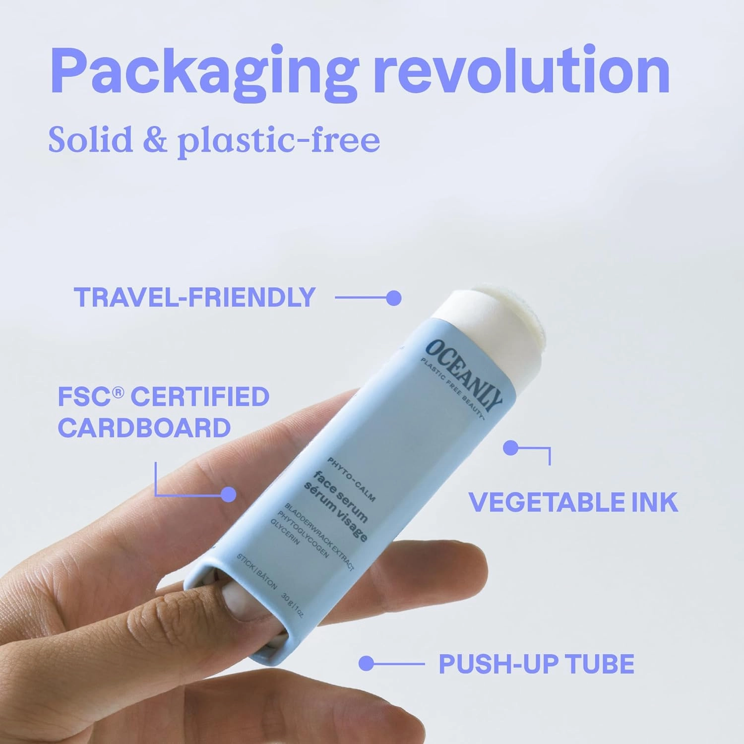 ATTITUDE Oceanly Face Cream Bar, EWG Verified, Plastic-free, Plant and Mineral-Based Ingredients, Vegan and Cruelty-free Beauty Products, PHYTO AGE, Unscented, 0.3 Ounce