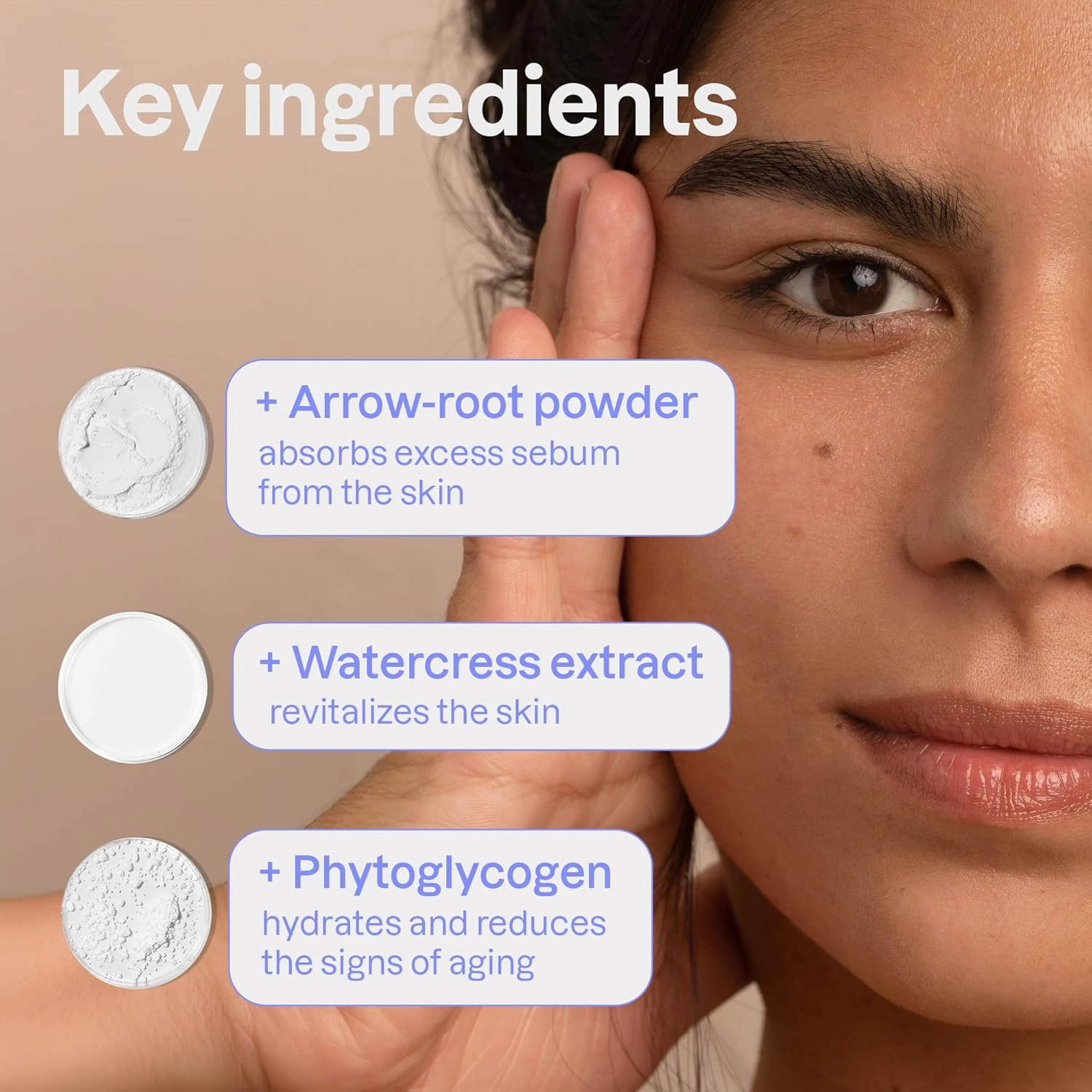 ATTITUDE Oceanly Face Cream Stick, EWG Verified, Plastic-free, Plant and Mineral-Based Ingredients, Vegan and Cruelty-free Beauty Products, PHYTO MATTE, Unscented, 0.3 Ounce