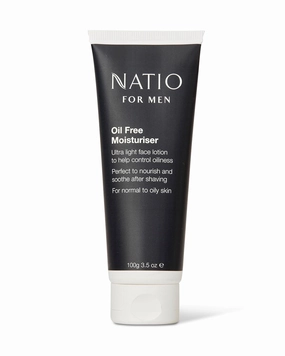 Australia For Men Oil-Free Moisturizer, 3.5 oz - Face Lotion for Men with Shea Butter, Aloe Vera - Face Moisturizer for Normal to Oily Skin