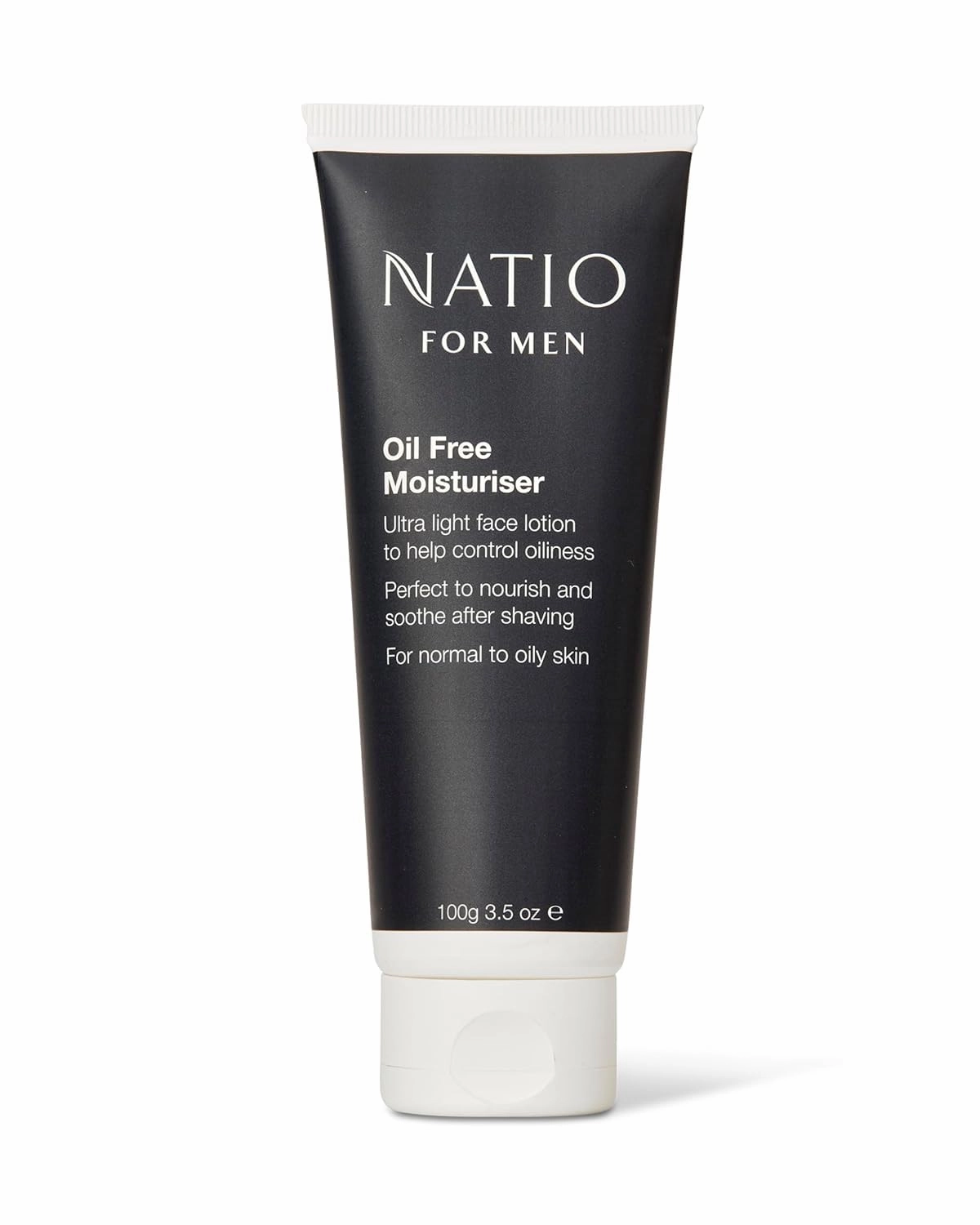 Australia For Men Oil-Free Moisturizer, 3.5 oz - Face Lotion for Men with Shea Butter, Aloe Vera - Face Moisturizer for Normal to Oily Skin
