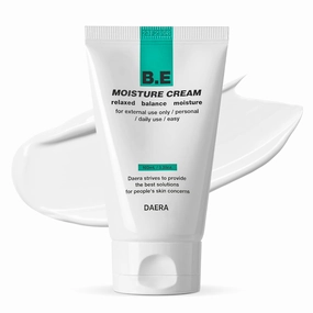 B.E Cream- Korean Moisturizer, Lightweight All Skin Type, Sensitive Skin, Trahalose & Hyaluronic Acid, Centella Asiatica,Fast Absorbing, Lightweight, Korean Skin Care (3.38 oz)