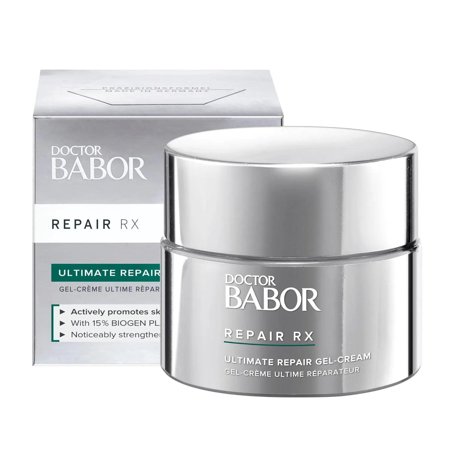 BABOR DOCTOR Repair Rx Ultimate Repair Gel-Cream, Lightweight Fast Acting Daily Moisturizer, Strengthen Skin & Improve Tone, Safe for Sensitive Skin, 1.7 oz