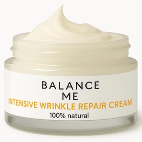 Balance Me Intensive Wrinkle Repair Cream 1.7 fl oz, Anti Aging & Firming Face Moisturizer for Hydrating and Smoothing