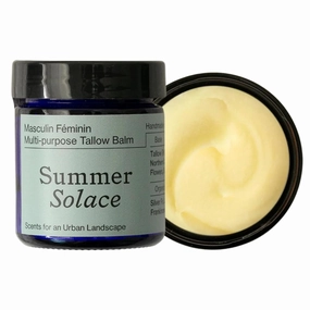 Balm Nourishing & Soothing Face & Body Cream Multi Purpose Hydrating Natural Moisturizer For Soft, Supple Skin Body Butter Tallow Hydrates Woodsy Scent 50ml (Masculin Féminin)