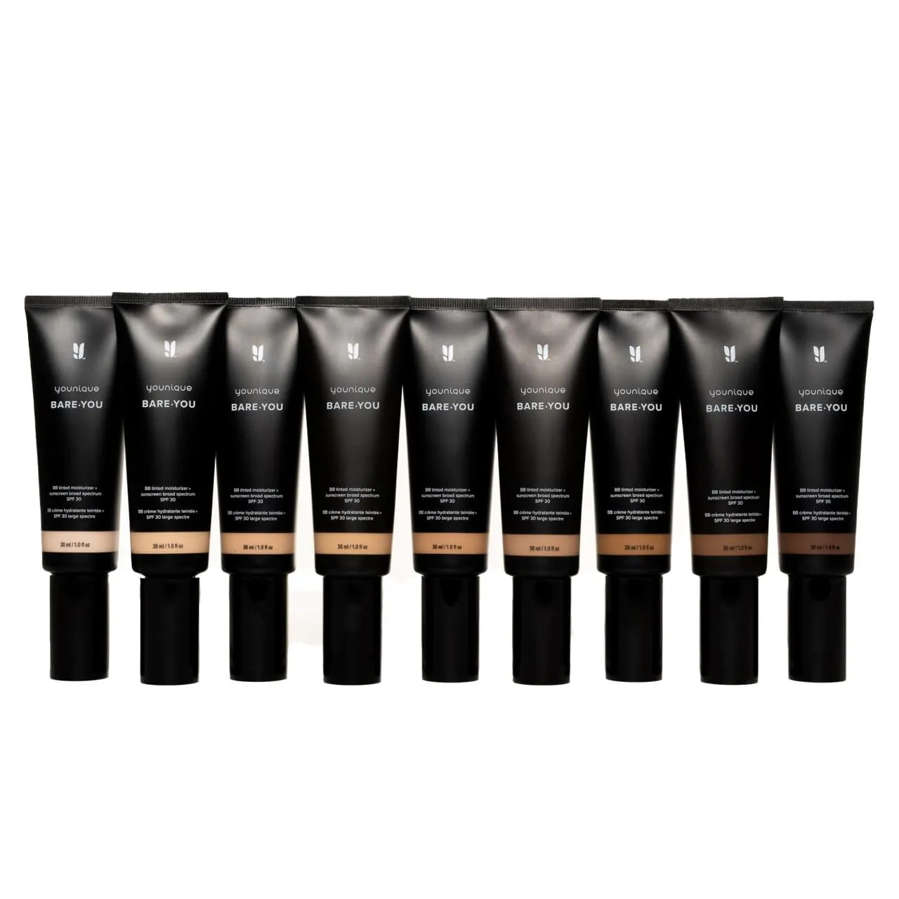BARE·YOU BB Tinted Moisturizer  Light Medium | 1 fl oz | SPF 30 | Hydrating Formula for a Dewy, Radiant Complexion | Blendable | Face Moisturizer with SPF | Tinted Moisturizer