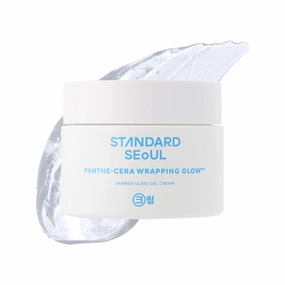 BARRIER GLASS GEL Moisturizer, Azulen Capsule & Ceramide, hydrating korean face cream, Barrier Repair Cream-Gives That Glass Skin Glow, 50ml