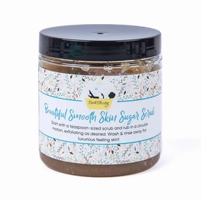 Beautiful Smooth Skin Sugar Body Scrub ~ Bath Blessing Exfoliating Body Buffing and Hydrating Essential Oil Moisturizer Scrub for Daily Body Care