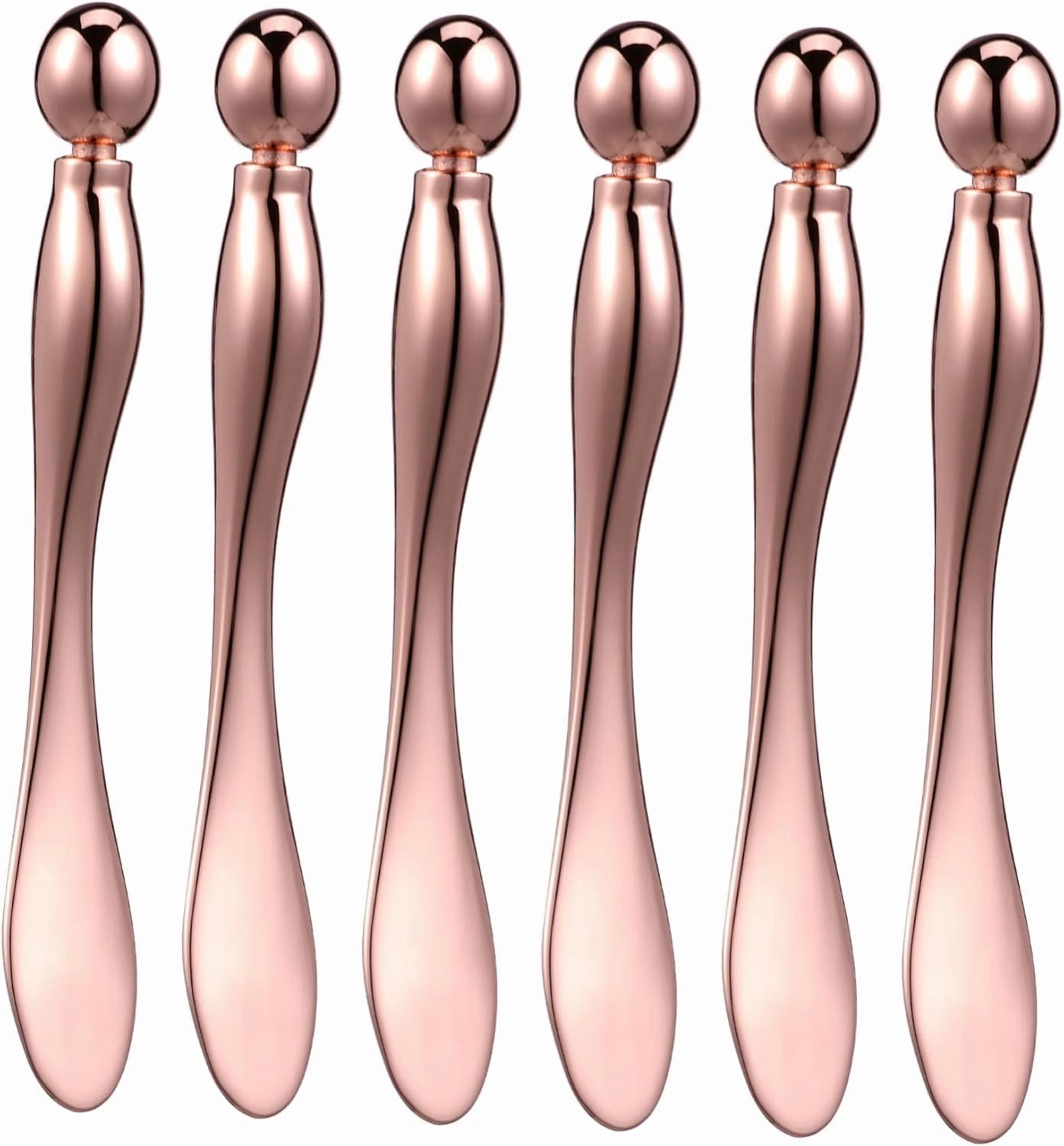 Beauty Roller Metal Eye Cream Applicator Eye Spoon Skincare Tool Facial Roller Easy to Clean
