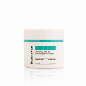 BeautyStat Probiotic 24HR Moisture Boost Cream - Made in the USA - Daily Moisturizer Face Cream with Probiotics, Ceramides, Hyaluronic Acid for Natural Anti Aging, Fine Lines, Wrinkles (1.7oz / 50ml)