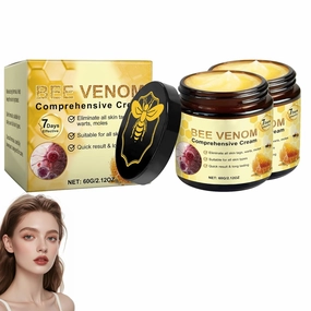 Bee Venom Comprehensive Cream, Skin Treatment Cream, Skin Moisturizer for All Skin Types, 2 Pack