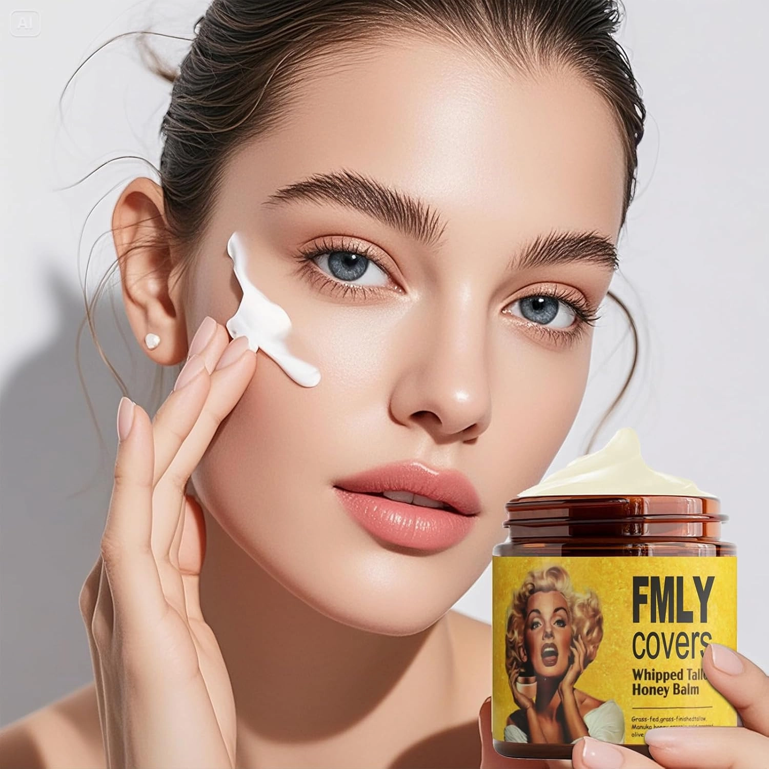 Beef Tallow For Skin, Grass Fed Tallow Face Body Moisturizer, Nourish and Soothe Dry Skin