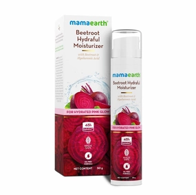 Beet'root Hydra'ful Moisturizer Lotion With Beetroot & Hyaluronic Acid For Hydrated Pink Glow -50 Ml For All Skin Types