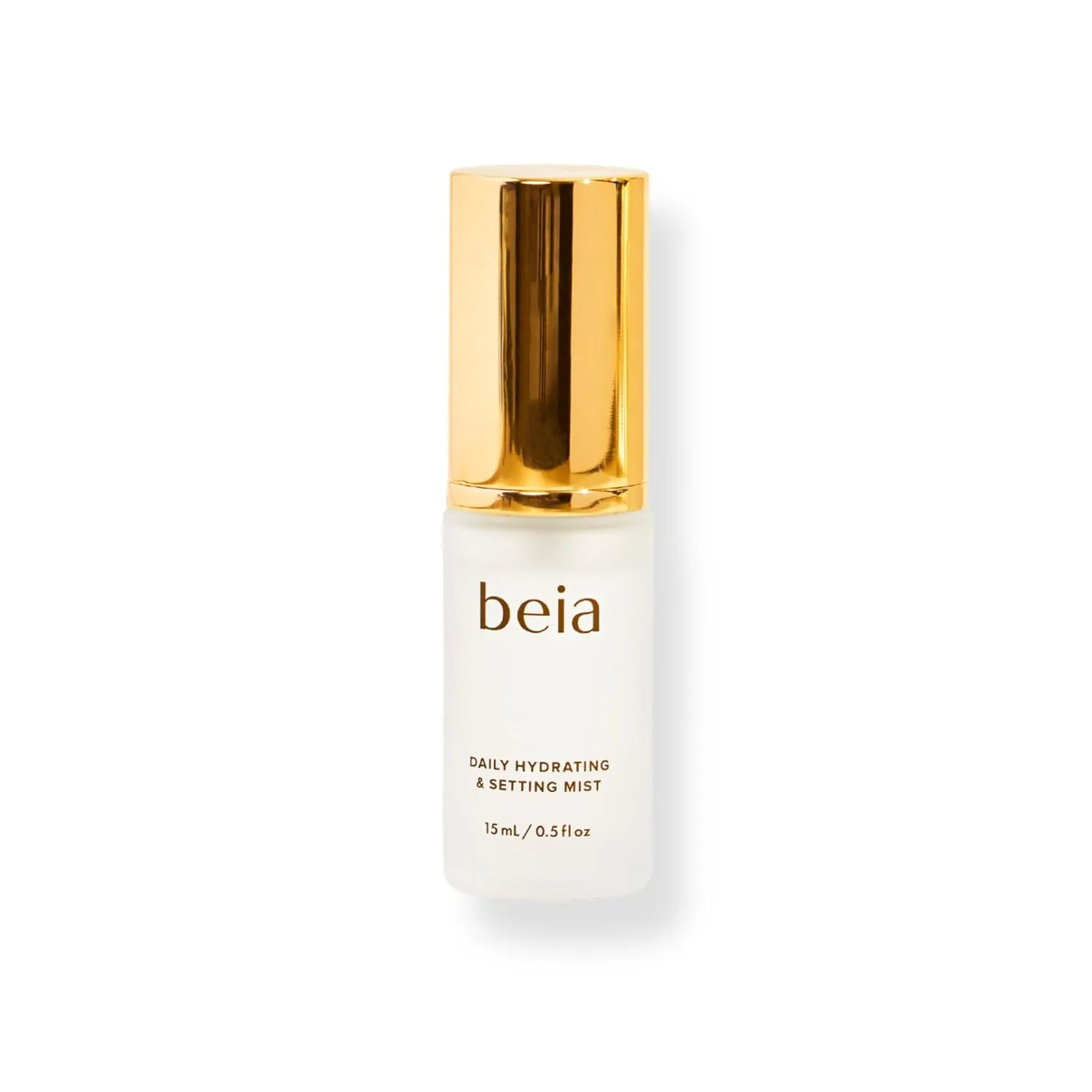 Beia Setting Spray with Hyaluronic Acid for Sensitive Skin - Hydrating Face Mist for Early Morning & Post Shower Glow - Moisturizing Finishing Spray for Makeup - Non Comedogenic Travel Size 0.5 Fl Oz