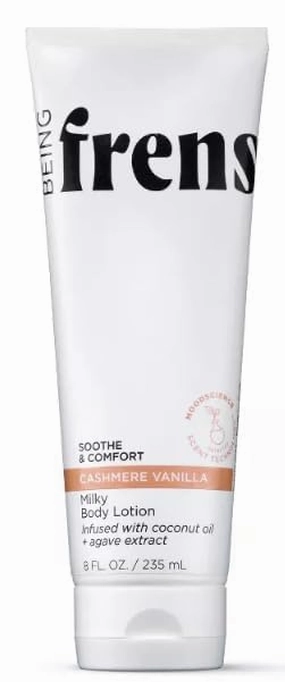 Being Frenshe Milky Hydrating Lotion for Dry Skin, Coconut Oil, Fresh Cashmere Vanilla, 8 fl oz