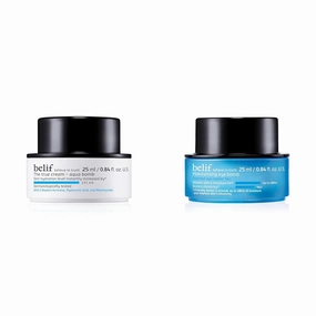 belif The True Cream Aqua Bomb Hydrating Moisturizer Face Cream   The True Cream Moisturizing Eye Bomb Eye Cream Bundle