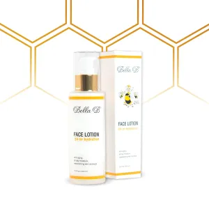 Bella B Face Lotion 3.4 oz Bottle - Facial Glow - Pregnancy Skin Care - Pregnancy Face Moisturizer - Pregnancy Safe - Healthy Beauty - Natural Face Moisturizer - Natural Face Lotion