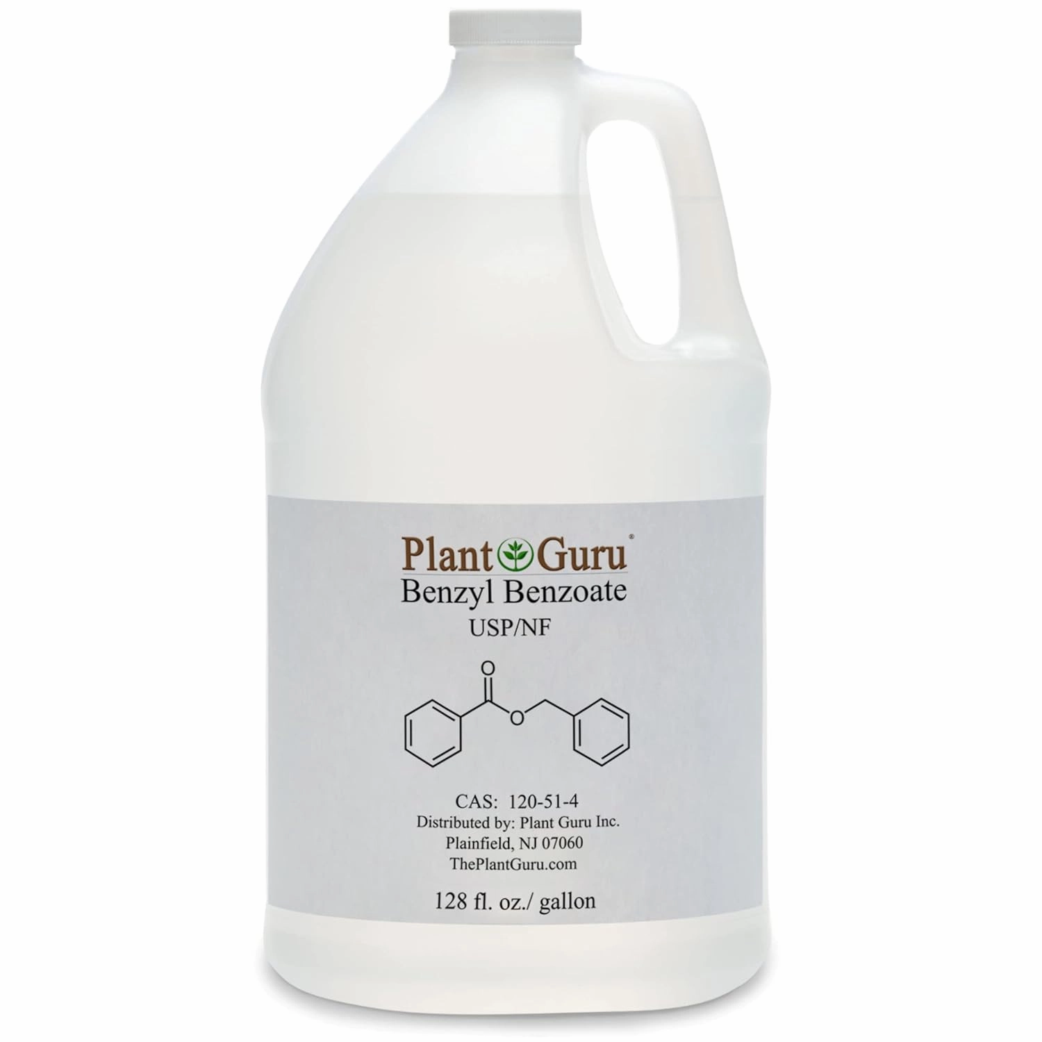 Benzyl Benzoate USP Grade Liquid Gallon 9.25 lbs. Bulk - Great for Fragrance/Aroma Compounds, Cosmetics, Hair & Scalp Products.