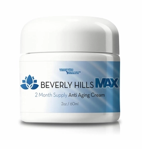 Beverly Hills Max Cream - 2 Month Supply - Anti Aging Cream with Vitamin C, E, & A - Lift & Firm with Anti Wrinkle Moisturizer Formula - Support Skin Stem Cell Longevity - Anti Aging Collagen Cream