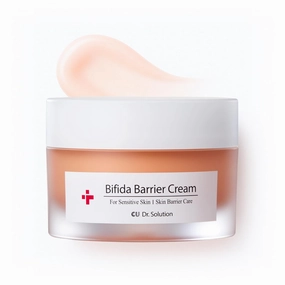 Bifida Barrier Cream, Moisturizing Korean Moisturizer Skincare with Ceramide NP, Squalane, and Hyaluronic Acid for Hydration and Skin Elasticity, 50ml (1.69 Fl. Oz.)