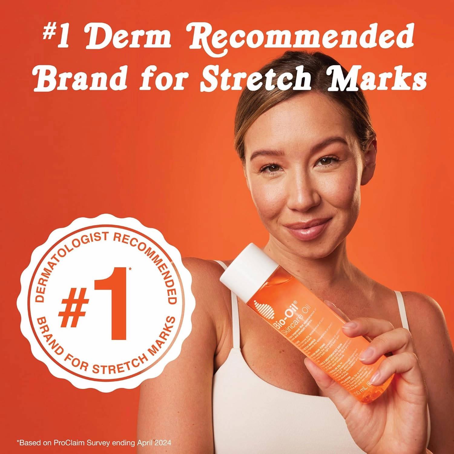 Bio-Oil Skincare Body Oil Serum for Scars and Stretch Marks, Face and Body Moisturizer with Vitamin E & A for Sensitive Dry Skin, Dermatologist Recommended, Non-Comedogenic, 2 oz, Case of 24