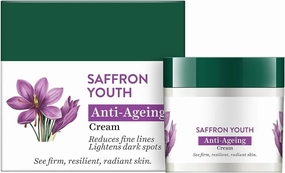 BK Saffron Dew Youthful Moisturizer Cream| Protects Skin Cells | Prevents Ageing and Retains Youthful Glow | 100% Botanical Extracts | Suitable for All Skin Types | 50Gm