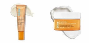 Bliss Rest Assured Eye Cream and Brightening Moisturizer - Vitamin C & Squalane - Hydrating Face & Eye Cream - Vegan and Cruelty-Free