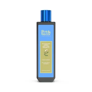 Blue Nectar Sensuous Jasmine Body Massage Oil for Relaxing Massage Therapy with Essential Oils | 100% Natural Ingredients (8 Herbs, 6.76 fl oz)
