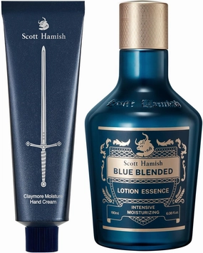 Blue Blended Lotion Essence   Claymore Moisture Hand Cream Bundle