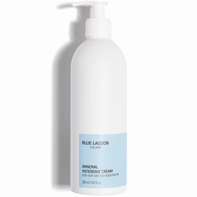 Blue Lagoon Skincare Mineral Intensive Cream – Psoriasis Cream & Psoriasis Treatment for Skin – Rich Moisturizer with Seawater, Hydrates, Soothes, Prevents Dry Skin, 500ML