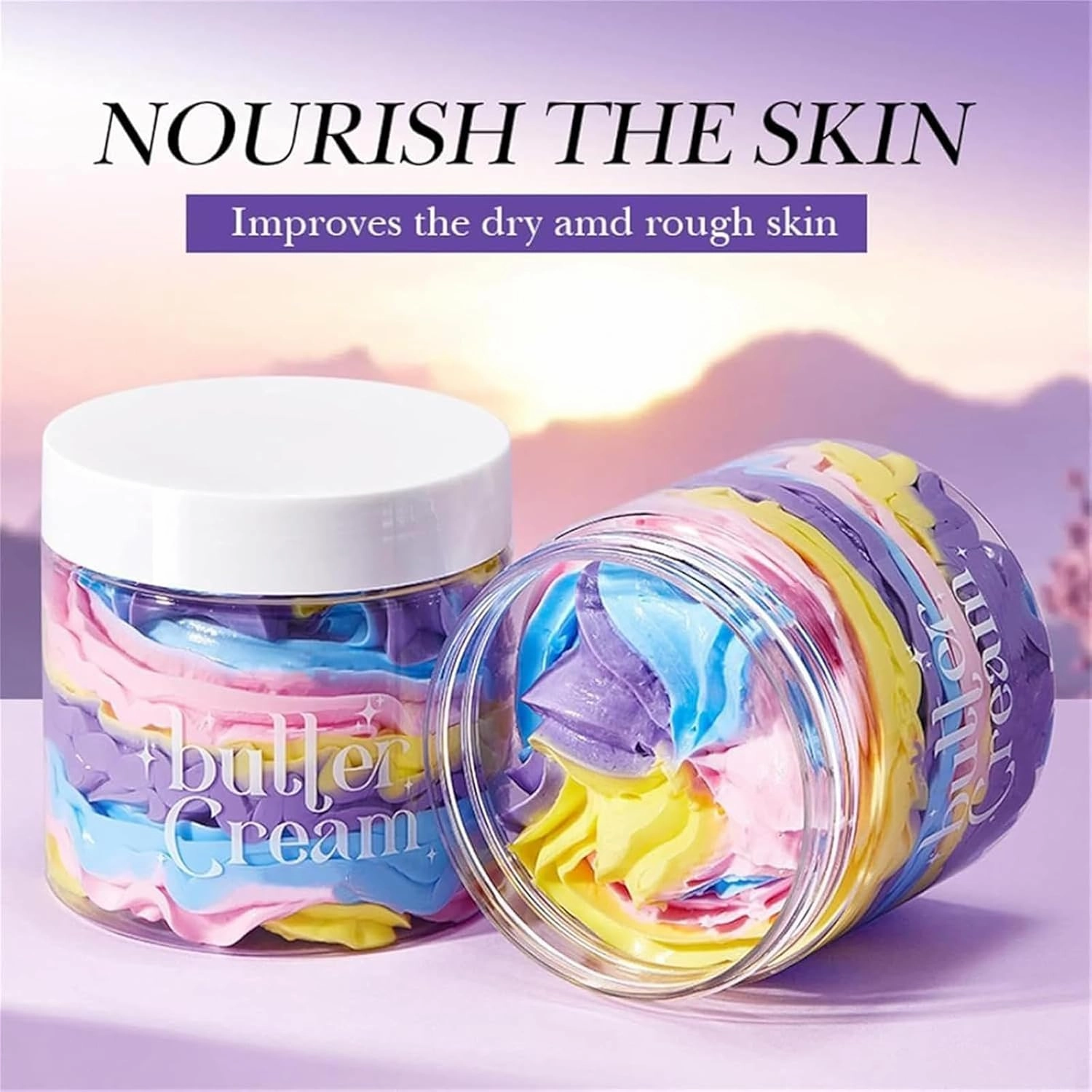 Blueberry Moisturizing Butter Cream, Hydrating Multi Cream, Firming & Lifting, Non-Greasy Nourishing for All Skin Types (1)