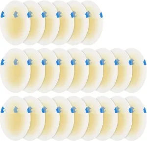Boao 72 Pcs Blister Bandage Blister Gel Guard Heel Pads Cushion Bandages Waterproof Adhesive Pads for Protecting Foot Toe from Rubbing Shoes
