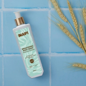 Brightening Body Wash with 2% Salicylic Acid, Niacinamide & Rice Extract, Exfoliating Shower Gel for Smooth Skin, 200ml