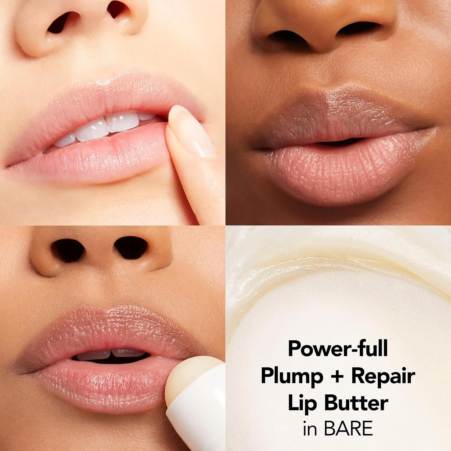 BUXOM Power-Full Plumping Lip Balm, Tinted Lip Balm Plumper, Enhancing & Hydrating Lip Moisturizer Formulated with Peptides