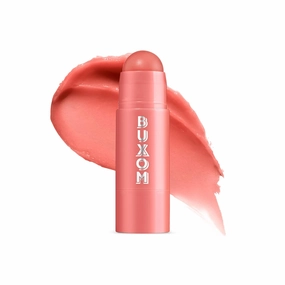 BUXOM Power-Full Plumping Lip Balm, Tinted Lip Balm Plumper, Enhancing & Hydrating Lip Moisturizer Formulated with Peptides